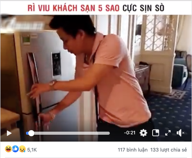 Đoạn clip review khách sạn 5 sao của Khoa Pug từ 2 năm trước bỗng dưng bị dân mạng đào lại chỉ vì cú lỡ tay... làm hư tủ lạnh - Ảnh 2. Đoạn clip review khách sạn 5 sao của Khoa Pug từ 2 năm trước bỗng dưng bị dân mạng đào lại chỉ vì cú lỡ tay... làm hư tủ lạnh - Ảnh 2.