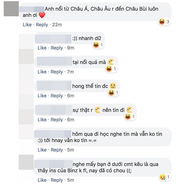 Fan tràn vào trêu chú Binz và cô Châu Bùi sau tin hẹn hò: Nổi từ Châu Á, Châu Âu rồi sang cả Châu Bùi luôn rồi chú ơi! - Ảnh 5. Fan tràn vào trêu chú Binz và cô Châu Bùi sau tin hẹn hò: Nổi từ Châu Á, Châu Âu rồi sang cả Châu Bùi luôn rồi chú ơi! - Ảnh 5.