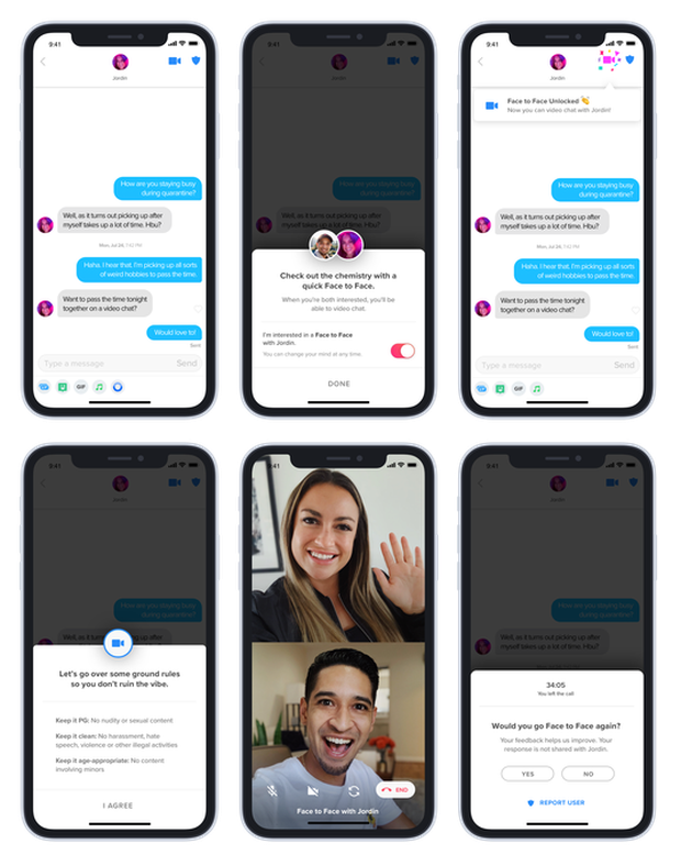 Tinder thử nghiệm tính năng Face to Face, quẹt phải và gọi video trò chuyện 1:1 cùng đối phương - Ảnh 2.
