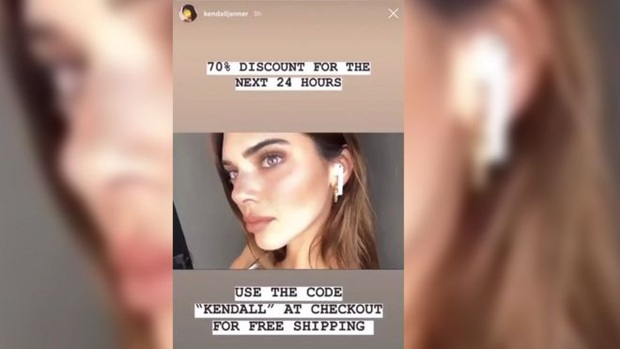 Chị em Kylie-Kendall Jenner sảy chân: Làm liều bán AirPods fake trên Instagram vì ham tiền quảng cáo? - Ảnh 2.