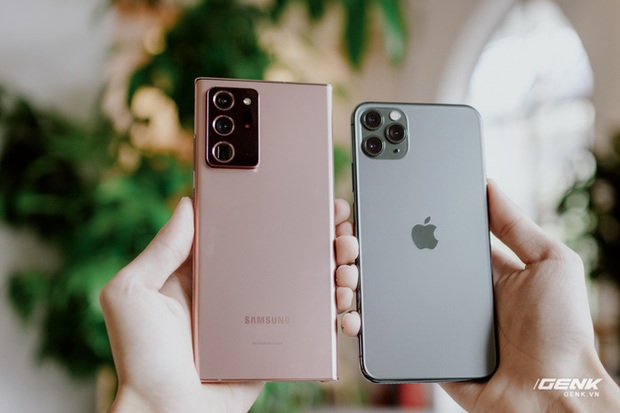 So sánh nhanh Galaxy Note20 Ultra với iPhone 11 Pro Max: Một chín một mười? - Ảnh 5.