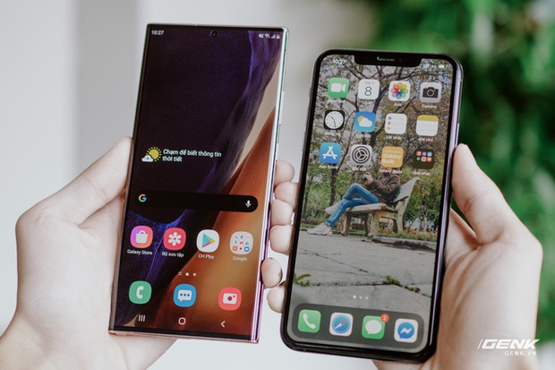 So sánh nhanh Galaxy Note20 Ultra với iPhone 11 Pro Max: Một chín một mười? - Ảnh 9.