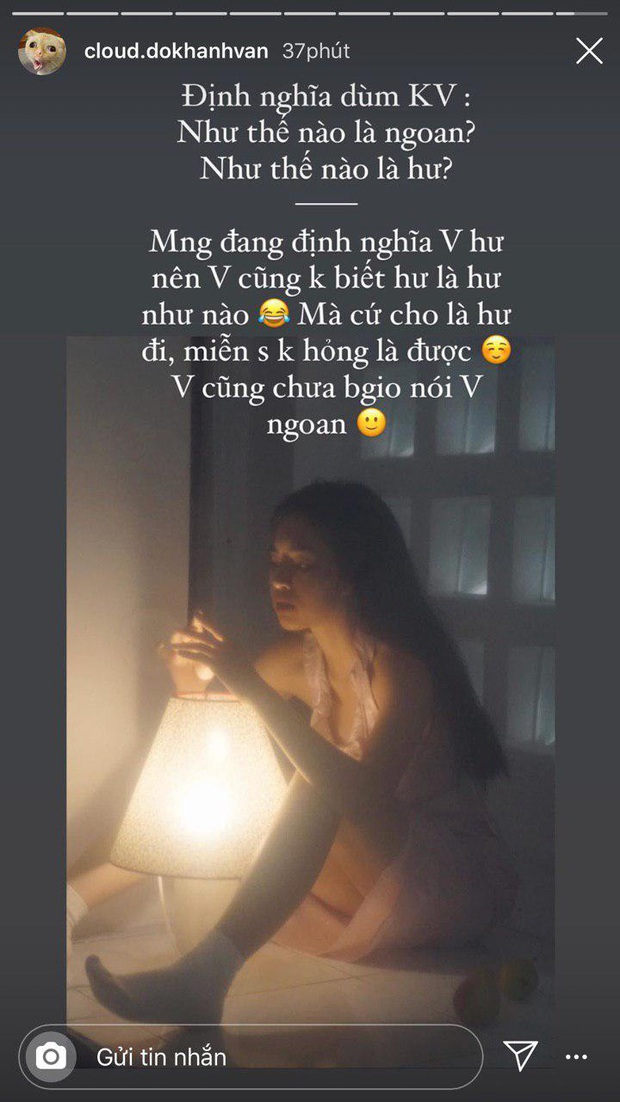 Bị đồn là bad girl, Khánh Vân (Mắt Biếc) chẳng ngại thừa nhận và còn đáp trả cực gắt - Ảnh 2.