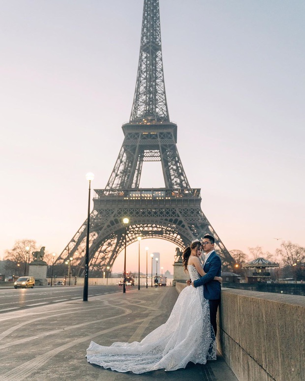 Cư dân mạng rần rần đăng ảnh check-in tại Paris (Pháp), tự nhủ muốn hạnh phúc bền lâu phải chụp ảnh cưới tại đây! - Ảnh 4.