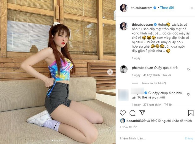 Diện một bộ đầm nhưng lên truyền hình lại béo hơn ảnh tự chụp: Thiều Bảo Trâm đính chính do góc máy, còn dân tình chỉ mải ngắm body và chiêu giữ dáng của cô - Ảnh 5. Diện một bộ đầm nhưng lên truyền hình lại béo hơn ảnh tự chụp: Thiều Bảo Trâm đính chính do góc máy, còn dân tình chỉ mải ngắm body và chiêu giữ dáng của cô - Ảnh 5.