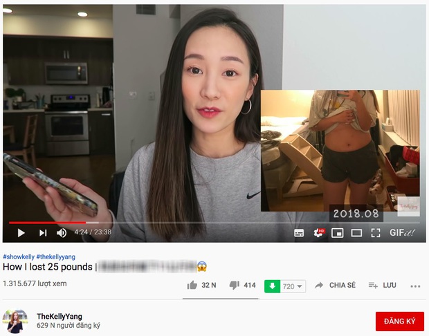 Nữ Youtuber xứ Đài chia sẻ bí quyết giảm hơn 11kg thành công mà vẫn được ăn tinh bột, chẳng lo cơ thể bị bỏ đói - Ảnh 2. Nữ Youtuber xứ Đài chia sẻ bí quyết giảm hơn 11kg thành công mà vẫn được ăn tinh bột, chẳng lo cơ thể bị bỏ đói - Ảnh 2.