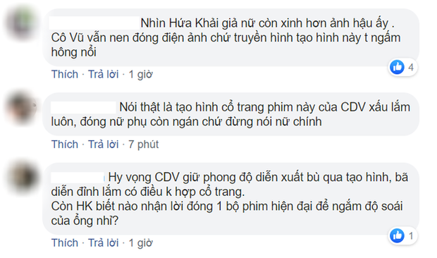 Phim mới của ảnh hậu Châu Đông Vũ tung poster, netizen la ó: Hứa Khải còn xinh hơn cả nữ chính vậy? - Ảnh 4.