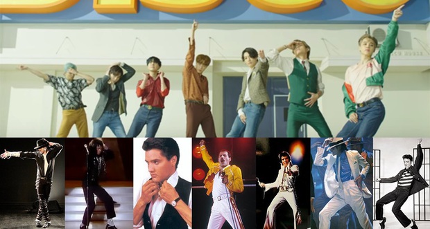 BTS hoá thân thành The Beatles, Michael Jackson, David Bowie - dù trở thành siêu sao quốc tế nhưng không bao giờ đánh mất mình trong MV Dynamite? - Ảnh 10.