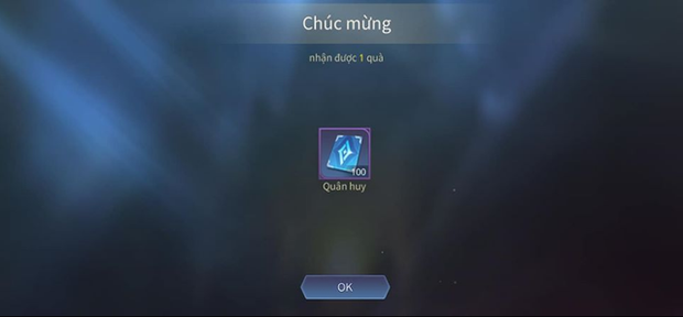 Liên Quân Mobile: Garena ưu đãi chưa từng có tiền lệ, game thủ nhân phẩm cao trúng 200 Quân Huy - Ảnh 3.