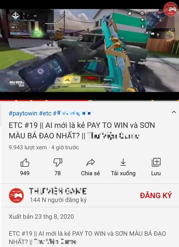 YouTuber bị lên án khi cho rằng Call of Duty: Mobile cũng là game sơn màu bá đạo, so sánh trực tiếp với Lửa Chùa - Ảnh 1.