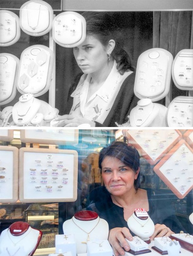 Nhiếp ảnh gia đi khắp nơi tìm những người đã lọt vào ống kính của mình từ 30 năm trước và sáng tạo bộ ảnh “Thời gian” đầy thú vị - Ảnh 13.