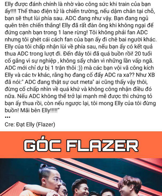 Người cũ của Team Flash lại gây nên sóng gió, tâm điểm cũng lại là Elly và ADC! - Ảnh 2.