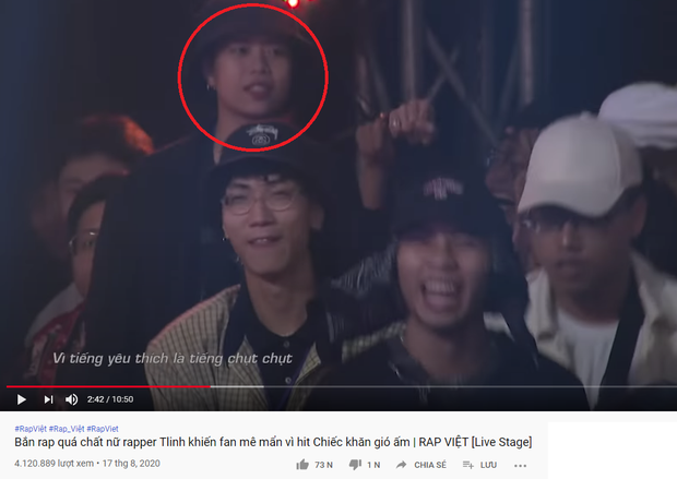 Tlinh bất ngờ phân thân để xem chính mình biểu diễn ở Rap Việt? - Ảnh 4.