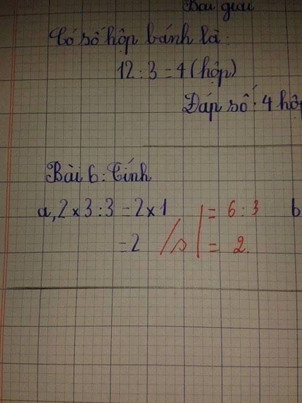 Bài toán cô và trò đều ra đáp án là 2 nhưng bị gạch sai, tưởng giáo viên chấm nhầm, nghe xong giải thích ai cũng phải lia lịa gật đầu - Ảnh 1.