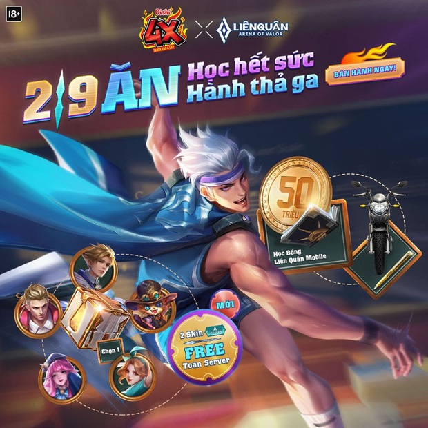 Liên Quân Mobile: Mừng Quốc khánh 2/9, Garena tung mưa quà tặng cho game thủ - Ảnh 1.