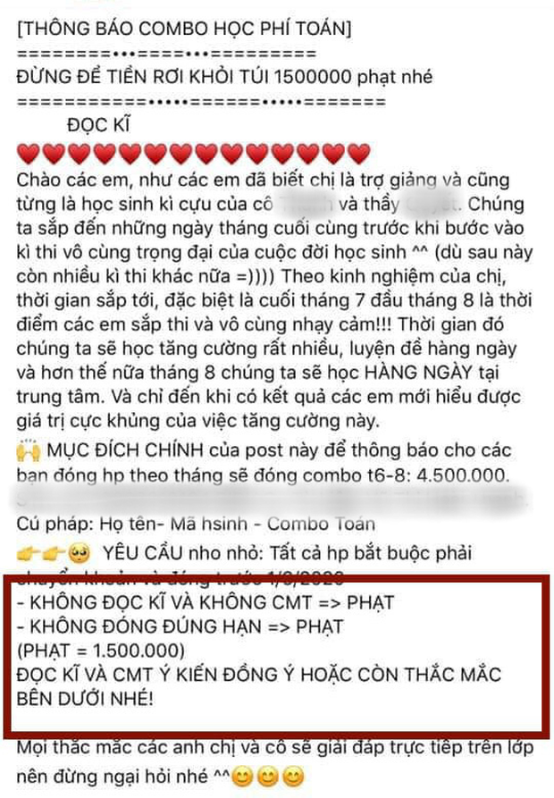 Nữ giáo viên Văn nổi tiếng nói gì khi bị tố: Chửi rủa phụ huynh, phạt 250.000 đồng/cọng tóc rơi, phạt 1,5 triệu đóng học phí muộn - Ảnh 5.