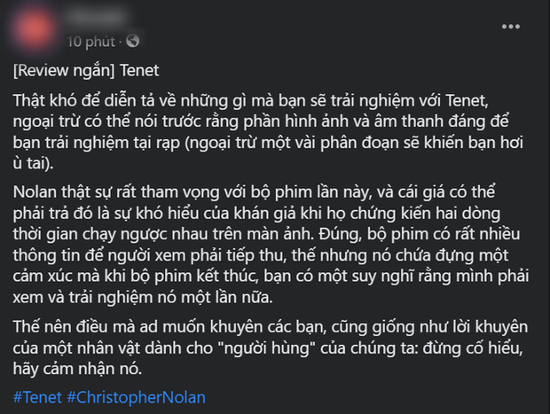 Khán giả Việt review nóng bom tấn TENET: Cảm giác như học Lý Hoá, cúi xuống lụm bút ngước lên đã ngừng hiểu! - Ảnh 6.