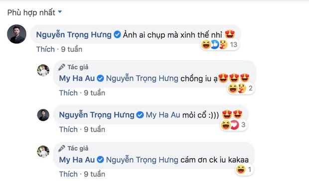 5 ngày trước khi quyết định ly hôn, Trọng Hưng vẫn đi Phú Quốc với Âu Hà My, còn comment ngọt ngào trên Facebook - Ảnh 2.