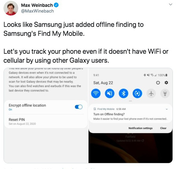 Ứng dụng Find My Mobile của Samsung giúp tìm điện thoại ngay cả khi bị tắt nguồn - Ảnh 2.