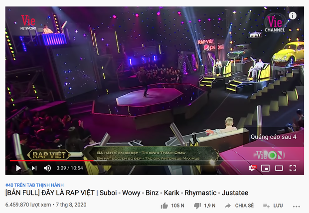 Ấn tượng với 3 sân khấu hội tụ đỉnh cao: Từ Hip-hop Tribute tại WeChoice Awards 2019 đến các tiết mục của dàn HLV Rap Việt và King Of Rap! - Ảnh 5.