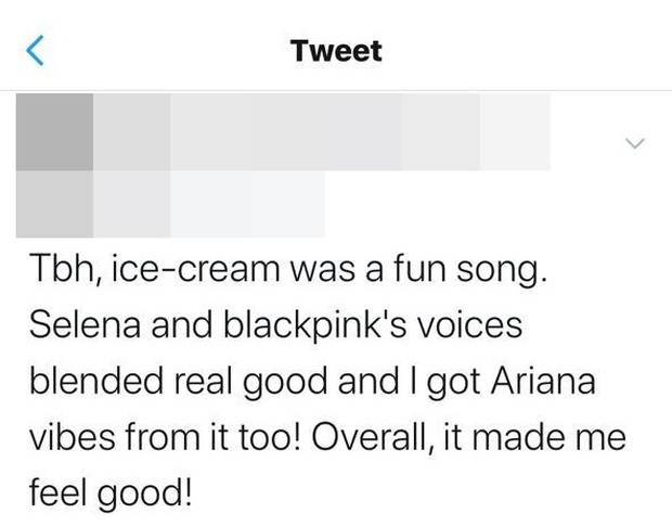 Fan quốc tế kẻ khen người chê Ice Cream: người ca ngợi Selena Gomez quá đỉnh, người lại hỏi: Ủa xài demo nhạc Ariana Grande hay gì? - Ảnh 6.