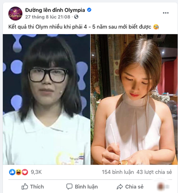 Cựu thí sinh Olympia: Lột xác đỉnh cao sau 5 năm, vừa xinh đẹp, giỏi giang lại có cuộc sống sang chảnh - Ảnh 1. Cựu thí sinh Olympia: Lột xác đỉnh cao sau 5 năm, vừa xinh đẹp, giỏi giang lại có cuộc sống sang chảnh - Ảnh 1.