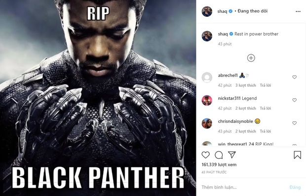 LeBron James cùng loạt sao NBA tiếc thương trước sự ra đi đột ngột của nam tài tử Black Panther Chadwick Boseman - Ảnh 6.