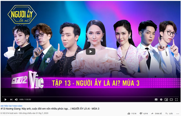 Không chỉ gây bão trong nước, Người ấy là ai & Rap Việt còn lọt top trending YouTube ở Singapore, Đài Loan! - Ảnh 6. Không chỉ gây bão trong nước, Người ấy là ai & Rap Việt còn lọt top trending YouTube ở Singapore, Đài Loan! - Ảnh 6.