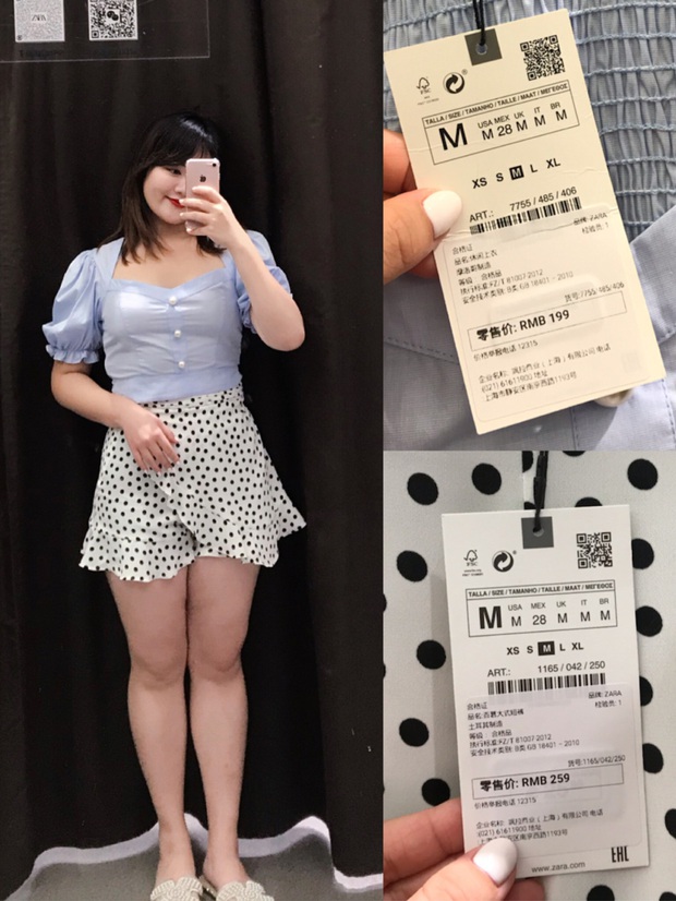 Cao 1m65 nặng 72kg, cô nàng này chọn được hơn 10 món ở Zara giúp thân hình nhìn gọn hơn hẳn - Ảnh 12. Cao 1m65 nặng 72kg, cô nàng này chọn được hơn 10 món ở Zara giúp thân hình nhìn gọn hơn hẳn - Ảnh 12.