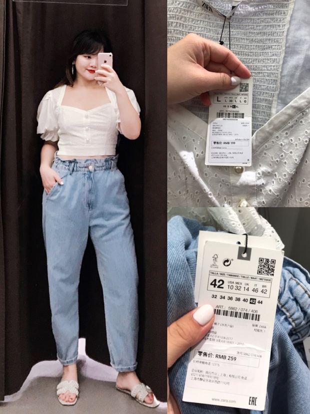 Cao 1m65 nặng 72kg, cô nàng này chọn được hơn 10 món ở Zara giúp thân hình nhìn gọn hơn hẳn - Ảnh 3. Cao 1m65 nặng 72kg, cô nàng này chọn được hơn 10 món ở Zara giúp thân hình nhìn gọn hơn hẳn - Ảnh 3.