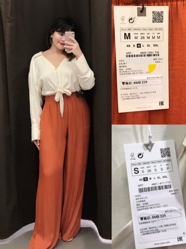 Cao 1m65 nặng 72kg, cô nàng này chọn được hơn 10 món ở Zara giúp thân hình nhìn gọn hơn hẳn - Ảnh 10. Cao 1m65 nặng 72kg, cô nàng này chọn được hơn 10 món ở Zara giúp thân hình nhìn gọn hơn hẳn - Ảnh 10.