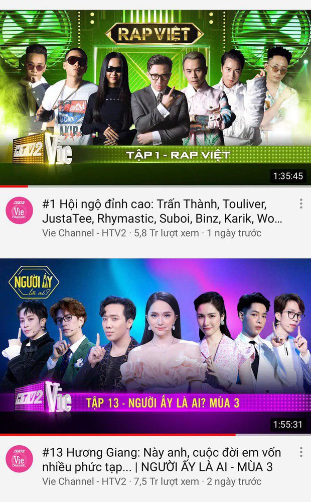 Tập  1 Rap Việt đá luôn anh em chung nhà Người ấy là ai xuống để giành top 1 trending YouTube - Ảnh 2.