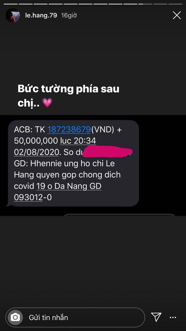 Sao Vbiz đồng lòng hỗ trợ Đà Nẵng chống dịch: Denis - Trung Quân kêu gọi gần 200 triệu, H’Hen Niê nói rõ lí do góp 50 triệu - Ảnh 3.