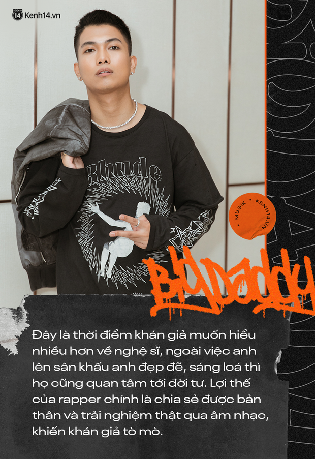 Big Daddy: Đã làm rapper thì phải tự coi mình là King - Ảnh 7.