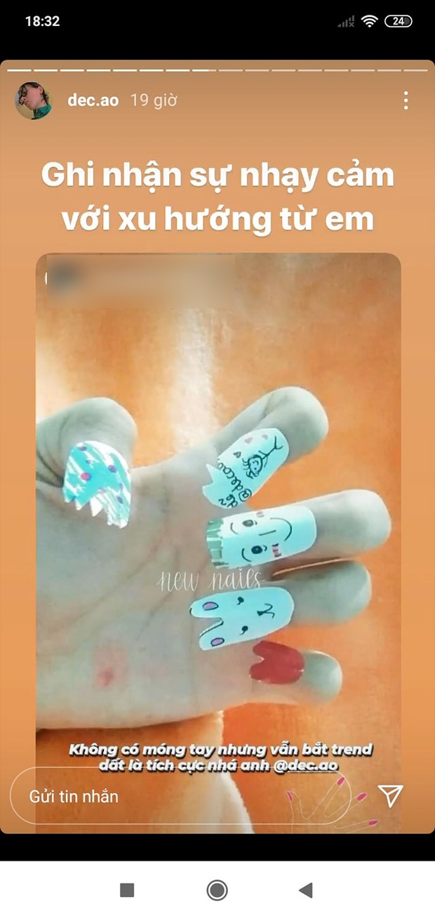 Tưởng ấm ớ mà kiểu làm nail zig zag của Decao lại được thiên hạ hưởng ứng rõ nhiệt, thánh tạo trend đây rồi! - Ảnh 7.