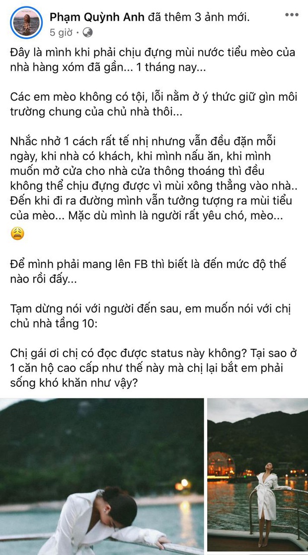 Phạm Quỳnh Anh ám ảnh 1 tháng nay vì hàng xóm có hành động mất vệ sinh, giờ phải đăng đàn dằn mặt vì không chịu nổi - Ảnh 2. Phạm Quỳnh Anh ám ảnh 1 tháng nay vì hàng xóm có hành động mất vệ sinh, giờ phải đăng đàn dằn mặt vì không chịu nổi - Ảnh 2.