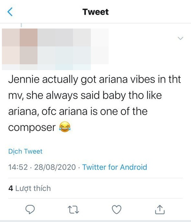 Fan sửng sốt nhận ra Ariana Grande chỉ viết đúng 6 giây trong ca khúc Ice Cream, lại còn ưu ái sáng tác riêng cho Jennie? - Ảnh 5. Fan sửng sốt nhận ra Ariana Grande chỉ viết đúng 6 giây trong ca khúc Ice Cream, lại còn ưu ái sáng tác riêng cho Jennie? - Ảnh 5.