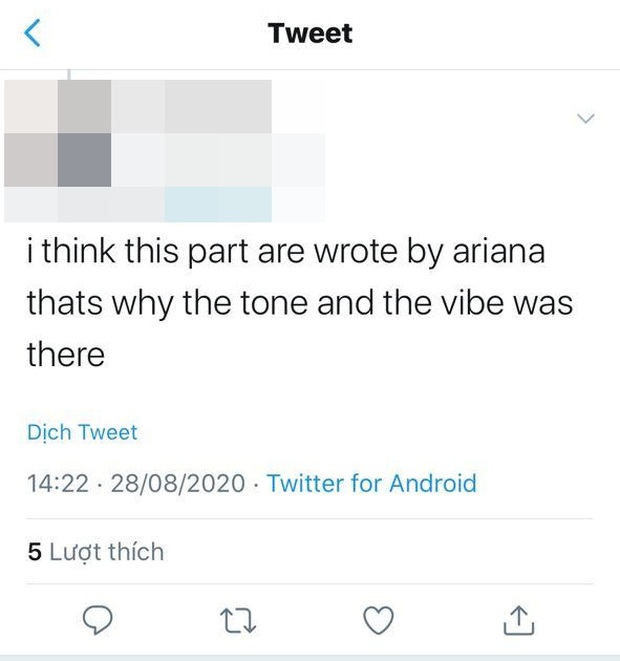 Fan sửng sốt nhận ra Ariana Grande chỉ viết đúng 6 giây trong ca khúc Ice Cream, lại còn ưu ái sáng tác riêng cho Jennie? - Ảnh 7. Fan sửng sốt nhận ra Ariana Grande chỉ viết đúng 6 giây trong ca khúc Ice Cream, lại còn ưu ái sáng tác riêng cho Jennie? - Ảnh 7.