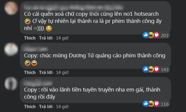 Dương Tử đăng tus ủng hộ phim của Huỳnh Hiểu Minh nhưng hoá ra là copy mà quên xoá dấu vết? - Ảnh 7.