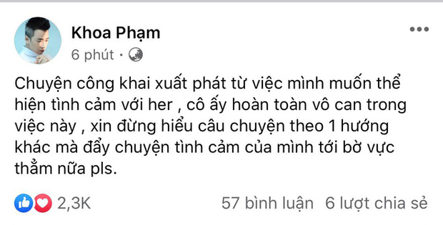 Sáng ra Bella bỗng đăng status cực căng, Karik phải lên tiếng luôn: Đừng đẩy chuyện tình cảm của mình tới bờ vực thẳm nữa - Ảnh 3.