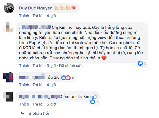 Kimmese bất ngờ chỉ trích King Of Rap cắt ghép chiêu trò, vì áp lực ratings mà làm giảm chất lượng thí sinh khi lên sóng? - Ảnh 5. Kimmese bất ngờ chỉ trích King Of Rap cắt ghép chiêu trò, vì áp lực ratings mà làm giảm chất lượng thí sinh khi lên sóng? - Ảnh 5.