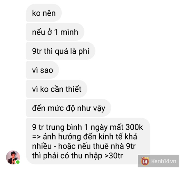 Hội 2k1, 2k2 đi thuê nhà nghĩ gì với giá phòng 9 triệu/tháng cho một người ở: Có tiền thì tiết kiệm đi, sẽ đến lúc cần! - Ảnh 6. Hội 2k1, 2k2 đi thuê nhà nghĩ gì với giá phòng 9 triệu/tháng cho một người ở: Có tiền thì tiết kiệm đi, sẽ đến lúc cần! - Ảnh 6.