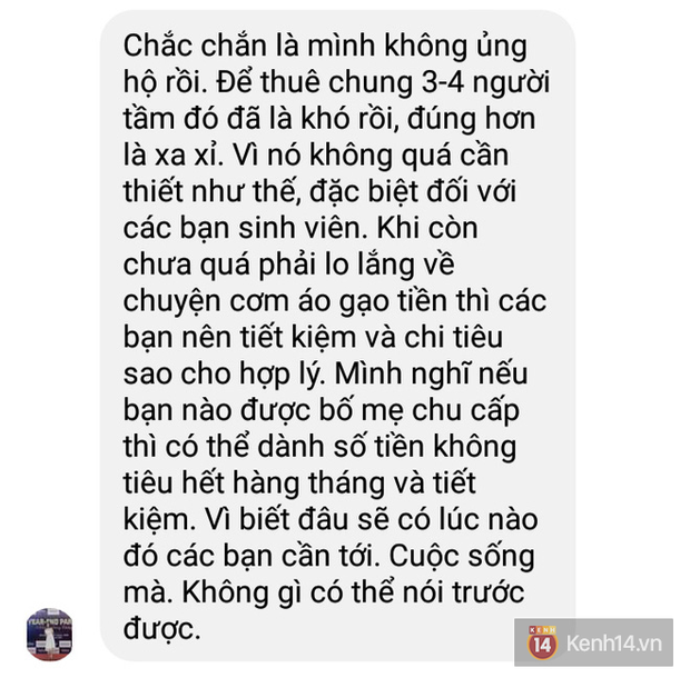 Hội 2k1, 2k2 đi thuê nhà nghĩ gì với giá phòng 9 triệu/tháng cho một người ở: Có tiền thì tiết kiệm đi, sẽ đến lúc cần! - Ảnh 12. Hội 2k1, 2k2 đi thuê nhà nghĩ gì với giá phòng 9 triệu/tháng cho một người ở: Có tiền thì tiết kiệm đi, sẽ đến lúc cần! - Ảnh 12.