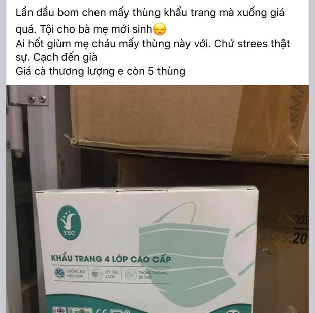 Khẩu trang đột ngột giảm hơn nửa giá, dân buôn nhận trái đắng vì ôm hàng - Ảnh 2.