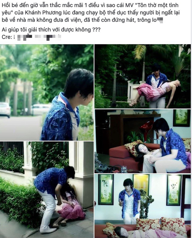 Dân mạng lo lắng tột độ cho nữ chính trong MV của Khánh Phương: Bị ngất bất tỉnh giữa đường nhưng nam chính lại bế về nhà và... đứng hát - Ảnh 6. Dân mạng lo lắng tột độ cho nữ chính trong MV của Khánh Phương: Bị ngất bất tỉnh giữa đường nhưng nam chính lại bế về nhà và... đứng hát - Ảnh 6.