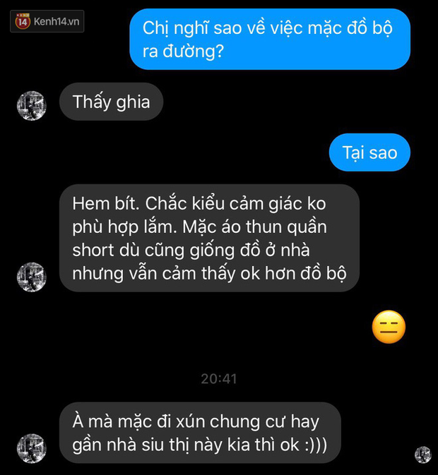 Hỏi dân tình về chuyện mặc đồ bộ ra đường: Đi đổ rác thì được chứ va vào người yêu cũ thì chẳng khác nào tự tìm chỗ chết - Ảnh 4. Hỏi dân tình về chuyện mặc đồ bộ ra đường: Đi đổ rác thì được chứ va vào người yêu cũ thì chẳng khác nào tự tìm chỗ chết - Ảnh 4.