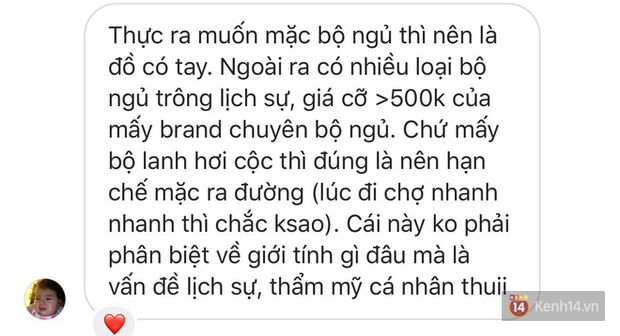 Hỏi dân tình về chuyện mặc đồ bộ ra đường: Đi đổ rác thì được chứ va vào người yêu cũ thì chẳng khác nào tự tìm chỗ chết - Ảnh 16. Hỏi dân tình về chuyện mặc đồ bộ ra đường: Đi đổ rác thì được chứ va vào người yêu cũ thì chẳng khác nào tự tìm chỗ chết - Ảnh 16.
