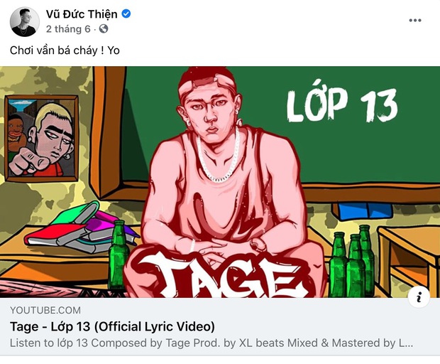 Tage từng được Rhymastic khen từ trước khi thi Rap Việt, thêm vẻ điển trai có múi đầy đủ bảo sao được các HLV lẫn fangirl mê tít - Ảnh 7. Tage từng được Rhymastic khen từ trước khi thi Rap Việt, thêm vẻ điển trai có múi đầy đủ bảo sao được các HLV lẫn fangirl mê tít - Ảnh 7.