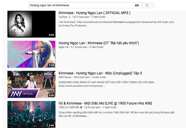 Sau khi hứng cơn bão chỉ trích, clip hát live Hương Ngọc Lan của Thái Vũ và Kimmese... bay màu luôn khỏi YouTube! - Ảnh 5. Sau khi hứng cơn bão chỉ trích, clip hát live Hương Ngọc Lan của Thái Vũ và Kimmese... bay màu luôn khỏi YouTube! - Ảnh 5.