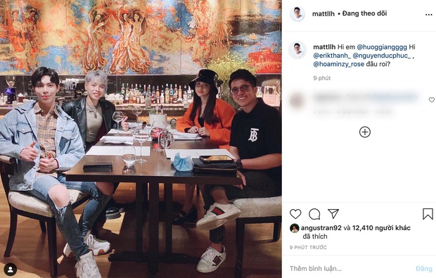 Matt Liu lại tiếp tục hi em, lần này là với Hương Giang! - Ảnh 1. Matt Liu lại tiếp tục hi em, lần này là với Hương Giang! - Ảnh 1.